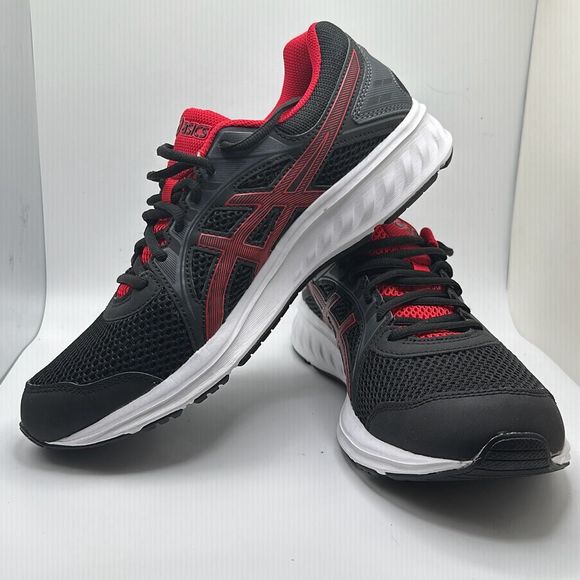 ASICS Men's Jolt 2 Running Shoes 11 EXTRA WIDE RED/BLACK - Picture 7 of 7
